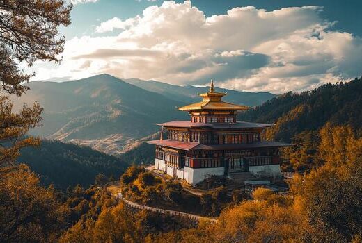 bhutan-beautiful-house-photo